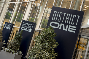 Exterior Monument Signs for Mixed-Use Destination