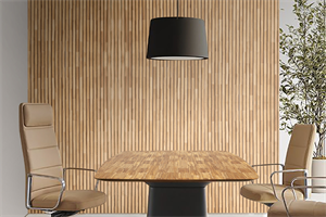 Meeting room table with ChopValue