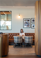 Airport - Edinburgh Airport with NOROCK Parkway Self-Stabilizing Table Bases
