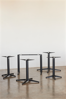 Trail Self-Stabilizing Steel Table Bases