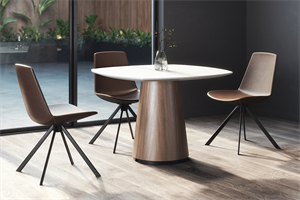 Ember meeting table with Zoso chairs
