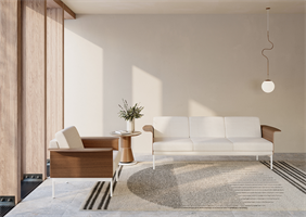 Dormir Lounge with Tillis Occasional Table