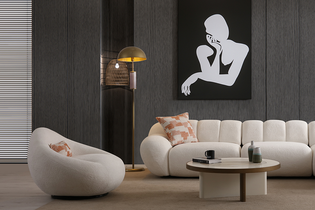 Molivo lounge chair and sofa