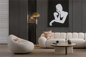 Molivo lounge chair and sofa