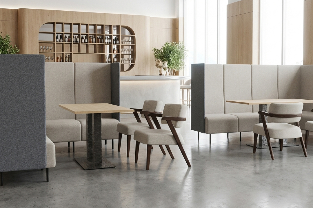 Klip modular banquette