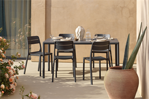 Piave 160x90 & Cassia Bistrot Antracite