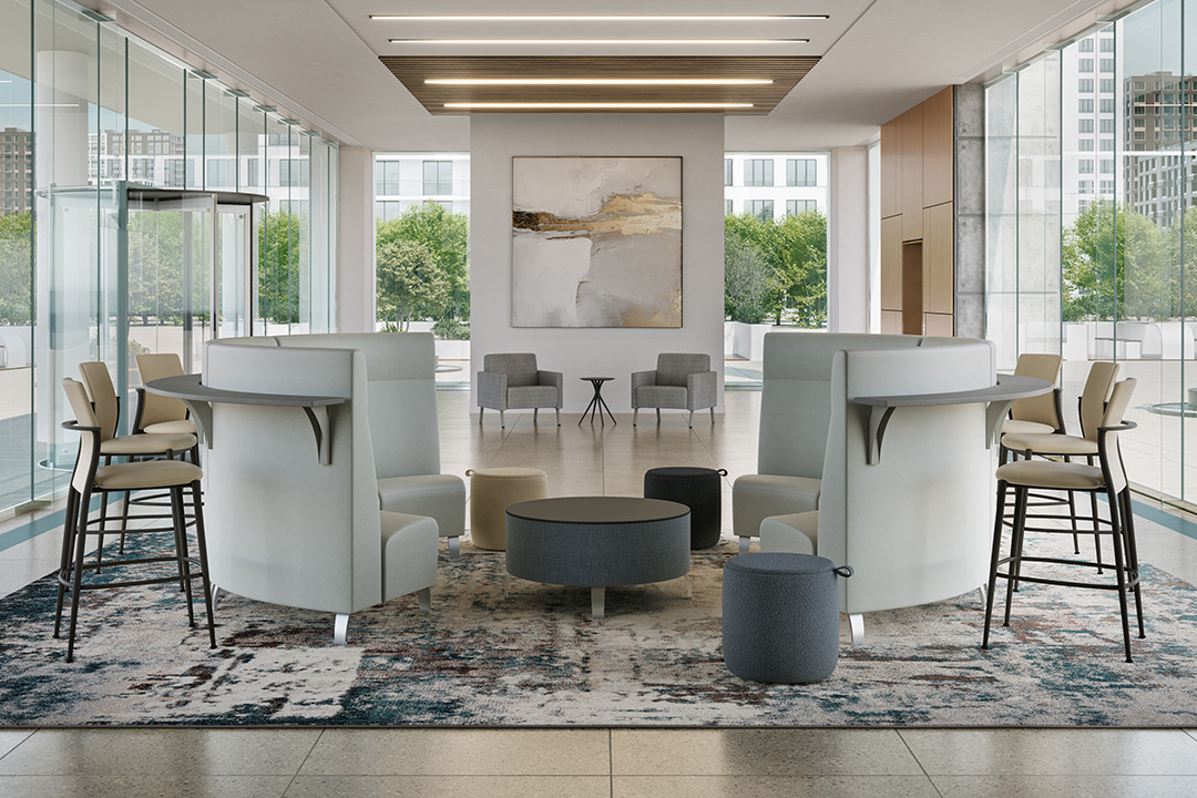INTEGRA ODYSSEY STOOLS - HIGH-BACK COFFEE HOUSE