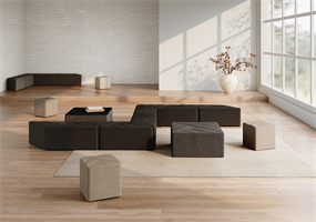 Quil Modular Benches and Occasional Table