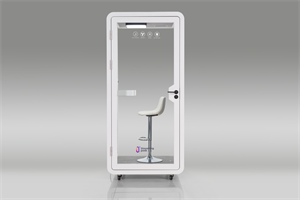 Reframe Space Sound Pod - Compact Single Person White