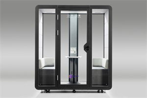 Reframe Space Sound Pod - Grande 4 Person Black