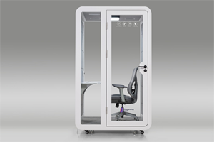 Reframe Space Sound Pod - Tall Single Person XL White