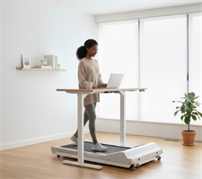 The Unsit® Under Desk Treadmill: At the center of our collection is the Unsit – a design-forward, under-desk treadmill created to integrate seamlessly into modern offices and homes. Built with commercial-grade components and refined, minimal aesthetics, the Unsit elevates movement from a trend to an essential part of the workday.