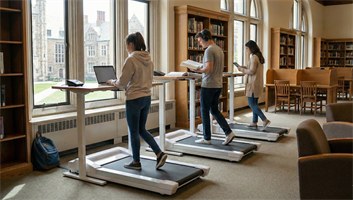 Ultra-quiet motor – you can find the Unsit in university libraries throughout the U.S.