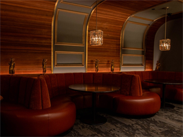 Custom Banquette install.