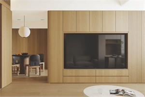 Residential - Wood Finish from Lightweight panel