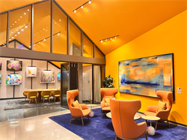 ArtLifting's installation at Intuit's Mountain View campus