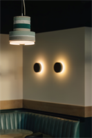 Downlight and wall sconces_in situ at Terre Cafe_Hayden Pattullo